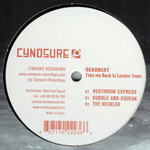 DEADBEAT / Take me Back to London Town (Cynosure) 12"