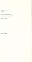 ram jam world feat.LISA/melody(WEARNER)CDS